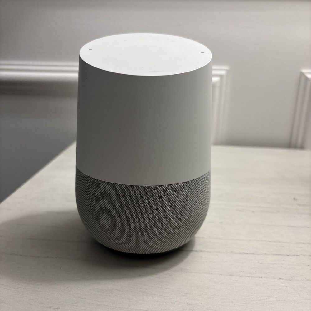 Google Home Smart Assistant - White Slate - Missing Cord